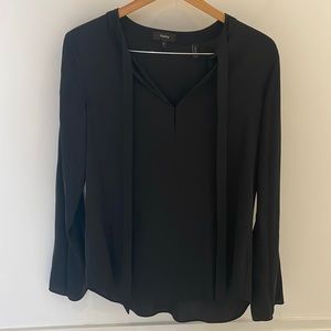 Theory silk blouse